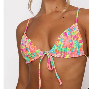 Bikini Top Tropicana Print